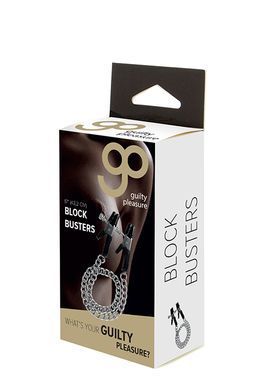 Зажимы на соски GP BLOCK BUSTERS NIPPLE CLAMPS