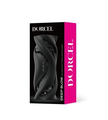 Мастурбатор Dorcel DEEP BLOW BLACK, двойное использование