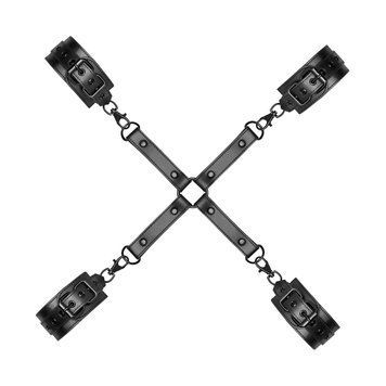 Фіксатор для рук та ніг Bedroom Fantasies Hogtie & Cuffs Set 4-Way Restrant Set