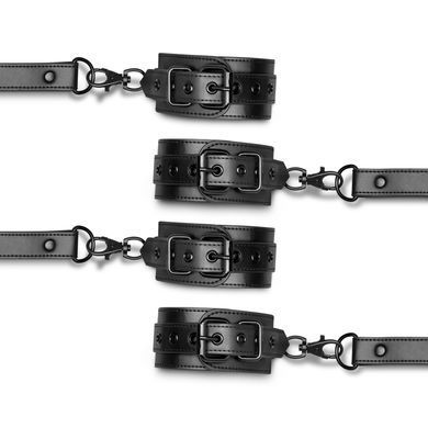 Фиксатор для рук и ног Bedroom Fantasies Hogtie & Cuffs Set 4-Way Restrant Set