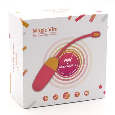 Смарт-виброяйцо Magic Motion Vini Orange, управление со смартфона