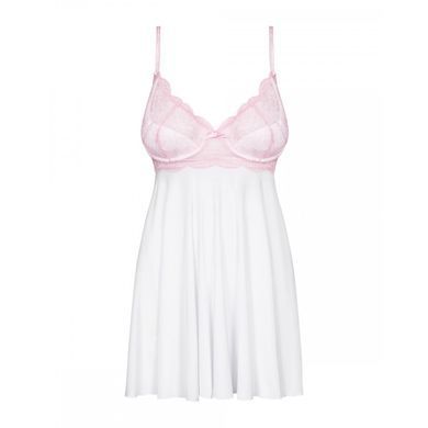 Комплект Obsessive Girlly бебідол і стрінги S/M