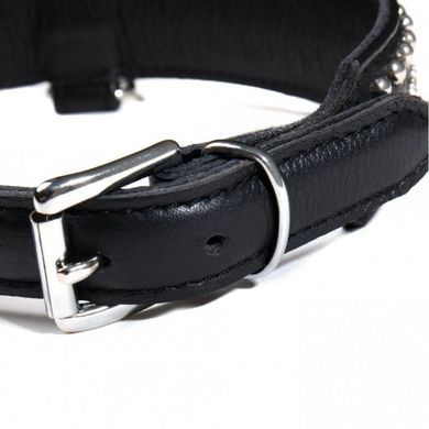 Нашийник Leather Crystal Diamonds, Black