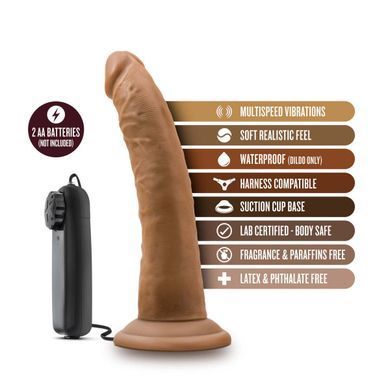 Вибратор на присоске Dr, Skin - Dr, Dave Vibrator With