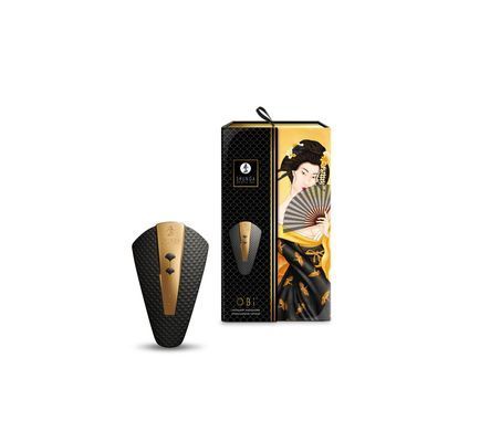 Shunga Obi Black Cliter Vibrator, Черный