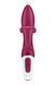 Вибратор кролик с тройным отростком Satisfyer Embrace me Berry, 2 мотора, диаметр 3,6 см