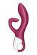 Вибратор кролик с тройным отростком Satisfyer Embrace me Berry, 2 мотора, диаметр 3,6 см
