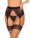Пояс для панчох Obsessive Isabellia garter belt S/M