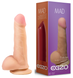 Фалоімітатор реалістичний із мошонкою EGZO MAD Ciberskin Strong Lover на присосці