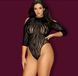410887 Боди-сетка&nbsp;с&nbsp;открытой&nbsp;спиной&nbsp;Obsessive&nbsp;B130&nbsp;XL/XXL