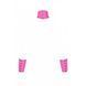 Комплект чокер із наручниками Obsessive Lollypopy Cuffs One Size Рожеві