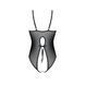 Боді з ажурним декором та відкритим кроком Ursula Body black XXL/XXXL &mdash; Passion, Черный
