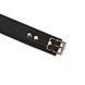Ошейник с поводком Liebe Seele Black Organosilicon Collar with Leash, экокожа