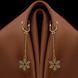 Прикраси для клітора та статевих губ non-pierced clitoral jewelry dangle with snowflake UPKO