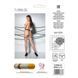 Тілесні колготки з відкритим доступом, контрастна подвійна резинка TIOPEN 015 beige 1/2 (20 den) &mdash; P, Телесный