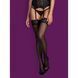 Чулки&nbsp;Obsessive&nbsp;Laluna&nbsp;stockings&nbsp;black&nbsp;L/XL