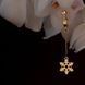 Прикраси для клітора та статевих губ non-pierced clitoral jewelry dangle with snowflake UPKO