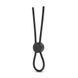 Регулируемое эрекционное кольцо STAY HARD SILICONE LOOP BLACK