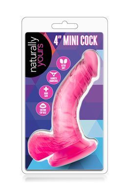 Фаллоимитатор NATURALLY YOURS 4INCH MINI COCK PINK