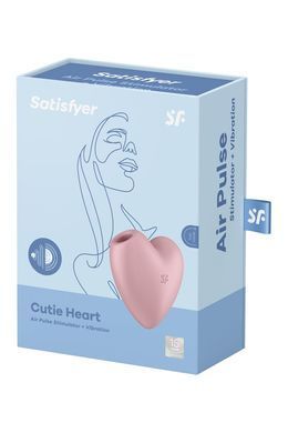 Satisfyer Cutie Heart Light Red