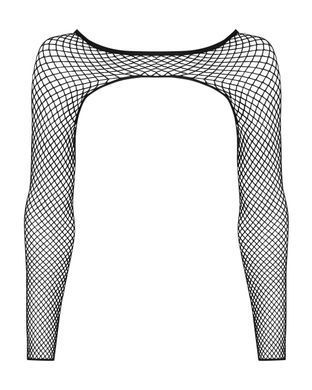 Топ в сеточку Obsessive A761 Black S/M/L
