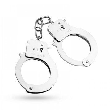 Наручники Easy Toys Metal Cuffs-Silver, Серебро