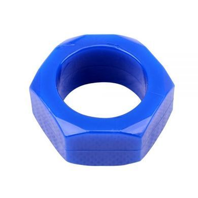 Кільце ерекційне Nust Bolts Cock Ring-Blue