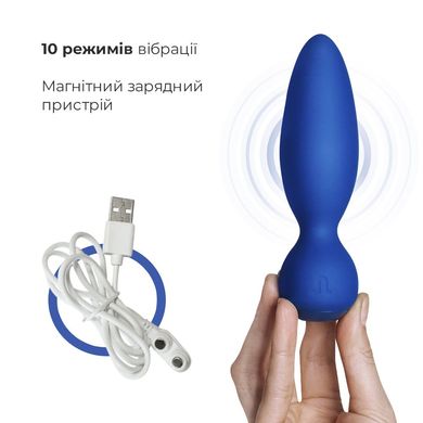 Анальная вибропробка Adrien Lastic Little Rocket макс. диаметр 3,5см, soft-touch