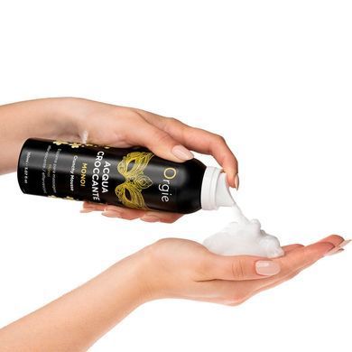 Массажная пенка Orgie &ndash; Acqua Croccante Monoi (150 мл), эффект лопающихся пузырьков