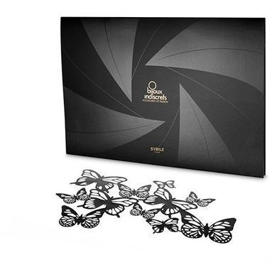Виниловая маска SYBILLE от Bijoux Indiscrets, черная