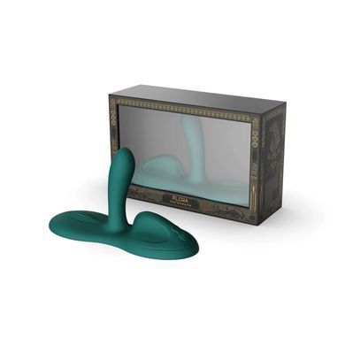 Вибратор Zalo &ndash; Flora Turquoise Green