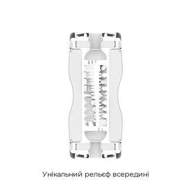 Мастурбатор Tenga Dual Feel Cup двосторонній, із двома незалежними каналами