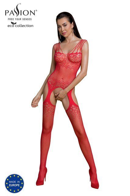 Bodystocking Passion Eco BS004 Червоний