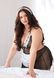 Костюм покоївки Leg Avenue Fantasy French Maid XL/XXL, сукня, трусики, пов&rsquo;язка