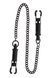 Затискачі на соски Taboom Nipple Play Heavy Duty Adjustable Clamps з чорним ланцюжком