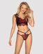 Комплект эротического белья Obsessive Redessia 2-pcs set S/M