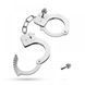 Наручники&nbsp;Easy Toys Metal&nbsp;Cuffs&nbsp;-&nbsp;Silver, Серебро