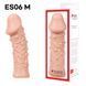 Насадка на член Kokos Extreme Sleeve ES.06 розмір M, потовщувальна, стимулюючий рельєф