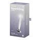 Скляна анальна пробка Satisfyer Sparkling Crystal, дуже міцна, термостійка