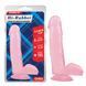 Фалоімітатор рожевий Chisa Hi-Rubber 7.0