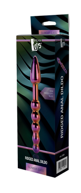 DT21834 Стеклянный анальный стимулятор Dream Toys GLAMOUR GLASS RIDGED ANAL DILDO