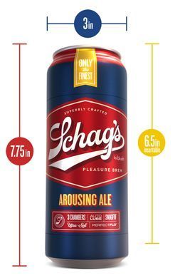 Самозмащувальний мастурбатор SCHAG'S AROUSING ALE FROSTED