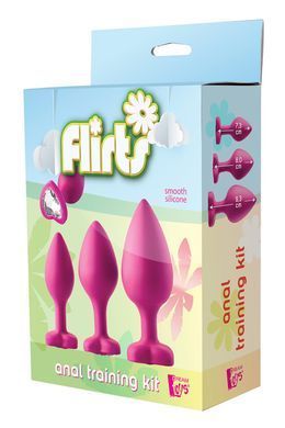 Набор анальных пробок Dream Toys FLIRTS PINK