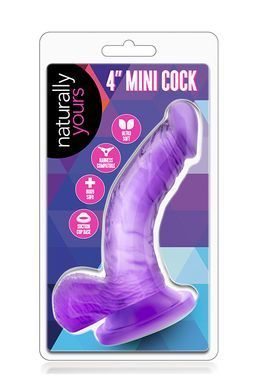 Фаллоимитатор NATURALLY YOURS 4INCH MINI COCK PURPLE
