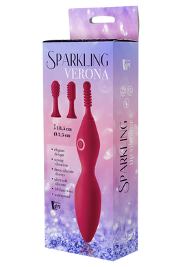 Вибратор для клитора с насадками Dream Toys SPARKLING VERONA