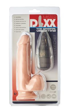 Вибратор с присоской Dream Toys MR.DIXX CHEEKY CHIEF 7,5' VIBR. DILDO