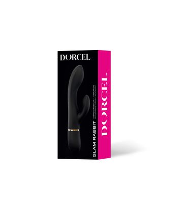 Вібратор кролик Dorcel GLAM RABBIT, гнучкий стовбур, стимуляція точки G, 2 мотора