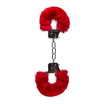 Наручники&nbsp;EASYTOYS Furry&nbsp;Handcuffs&nbsp;-&nbsp;Red, Червоний