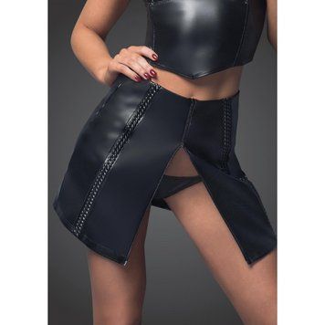 Юбка&nbsp;на&nbsp;молнии F171&nbsp;Noir&nbsp;Handmade&nbsp;S