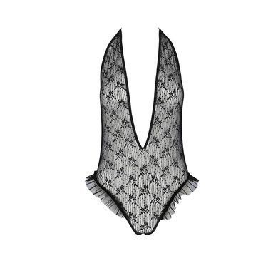 Боди монокини с глубоким декольте OTAVIA BODY black XXL/XXXL - Passion, Черный